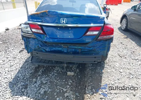 2015 Honda Civic Ex из США, поврежденный, VIN 19XFB2F82FE058527